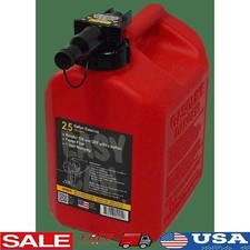 No Spill 2.5 Gallon Portable Gas Can Nozzle FMD Technology Easy Use No Spill
