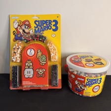 Super Mario Bros 3 Perler Bead Craft  7000Pcs New Kids Kit  Used Bucket READ