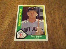 SCOTT COOPER  1990 CMC  PRE ROOKIE  MINOR LEAGUE BASEBALL CARD #265. rookie card picture