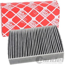 FEBI INNENRAUMFILTER AKTIVKOHLEFILTER für PORSCHE 718 BOXSTER CARRERA 911CABRIO