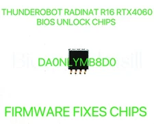 THUNDEROBOT RADINAT R16 RTX4060 Series, ADMIN NO PASSWORD BIOS CHIP DA0NLYMB8D0