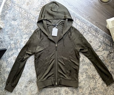 Tom Ford Men s Hooded Jacket Viscose Blend Size 48 NWT RETAIL $4,200 Italy