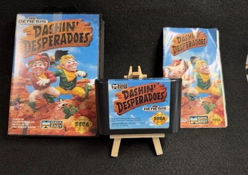 Sega Genesis Dashin' Desperadoes 1993 CIB