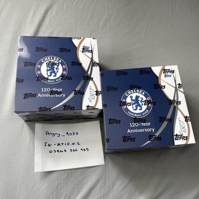 2024/25 Topps Chelsea Lineage: 120-Year Anniversary Edition Factory Sealed Box