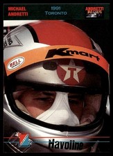 1992 Collect-a-Card Andretti Family Racing Mario Andretti/Michael Andretti #44