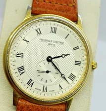 FREDREIQUE CONSTANT CLASSICS WATCH MENS QUARTZ FC-235X3S5/3S6 SAPHIRE 34MM SWISS