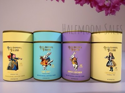 Alice in Tealand Tea Passion Fruit Earl Grey Honey Lavender Chamomile Gift set