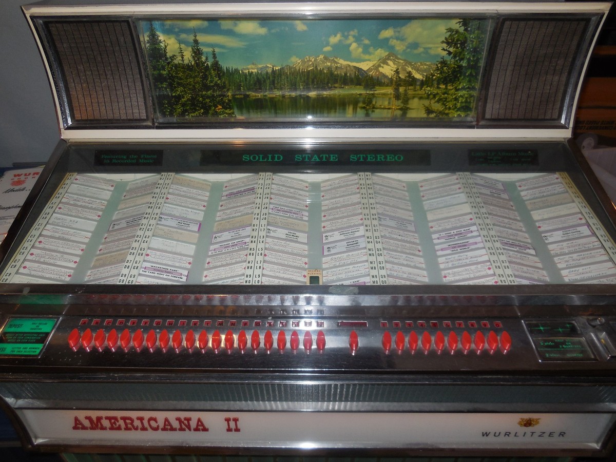 WURLITZER AMERICANA II JUKEBOX - Classic & Rare 1968 | eBay WURLITZER AMERICANA II JUKEBOX - Classic & Rare 1968 | eBay