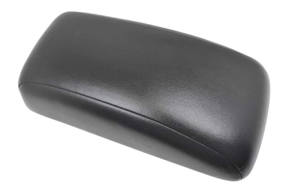 Nissan Máxima 1995-1996 consola central gris oscuro cubierta de cuero reposabrazos OEM Foto 3 de 4