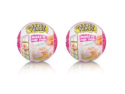 New Lot (2) x MGA Miniverse Make It Mini Food Diner Series 3 Surprise Recipe Set