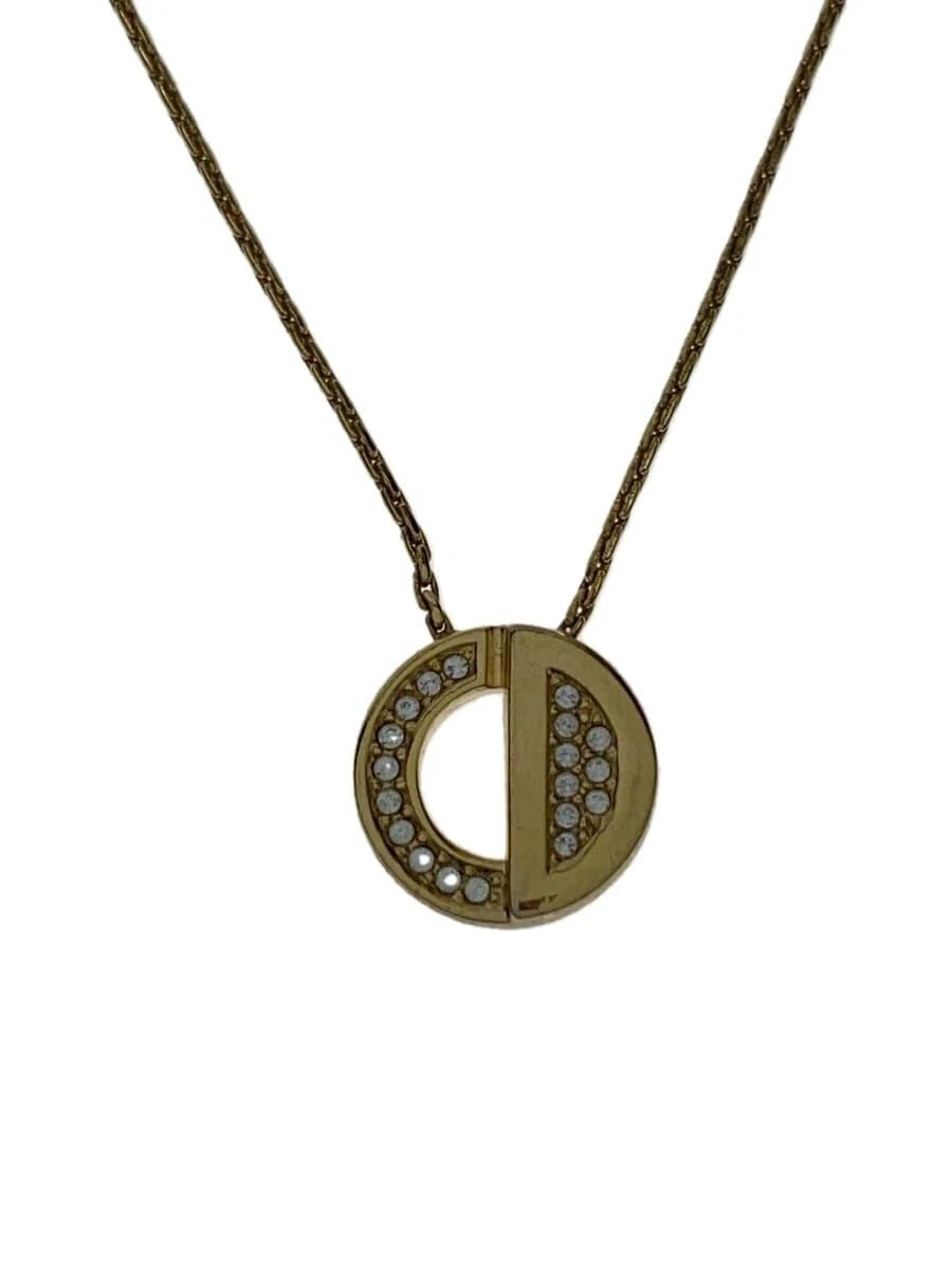 Collana Christian Dior Swarovski CD cerchio logo GLD top disponibile donna