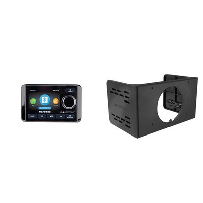 Memphis Audio MXAZ24MC Bluetooth Media Center With Zone Control And Video Inp...