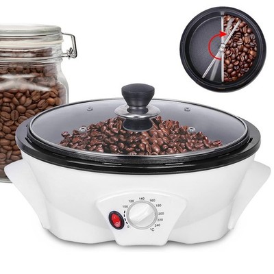 Coffee Roaster Electric Coffee Bean Roaster 0-240  Temperature Adjust & Timer