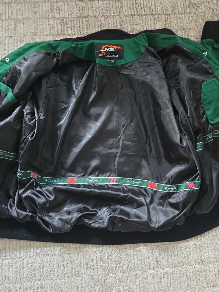 Jr Nation Nascar Dale Earnhardt Jr #88 Amp Energy MTN Dew Jacket JH 2XL - Image 3 of 3