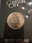 1882 CC Morgan Silver Dollar  (Key Date) collector case.