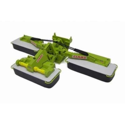 Bruder #02218 CLAAS Three Part Mower Disco 8550 C Plus - New Factory Sealed #22