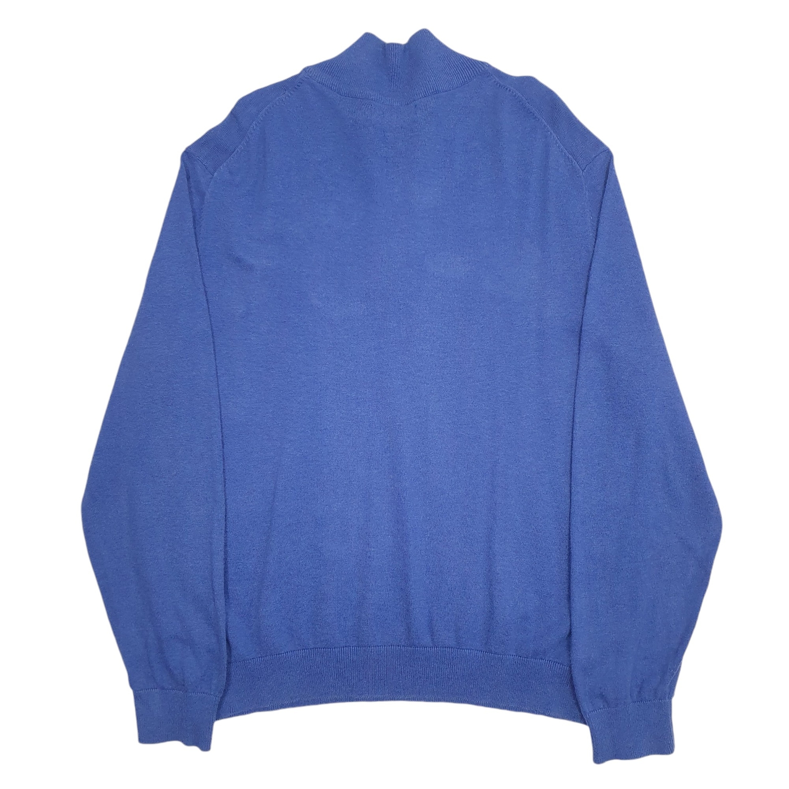 NAUTICA 1/4 Quarter Zip Knit Jumper Sweatshirt Mens XL image 3