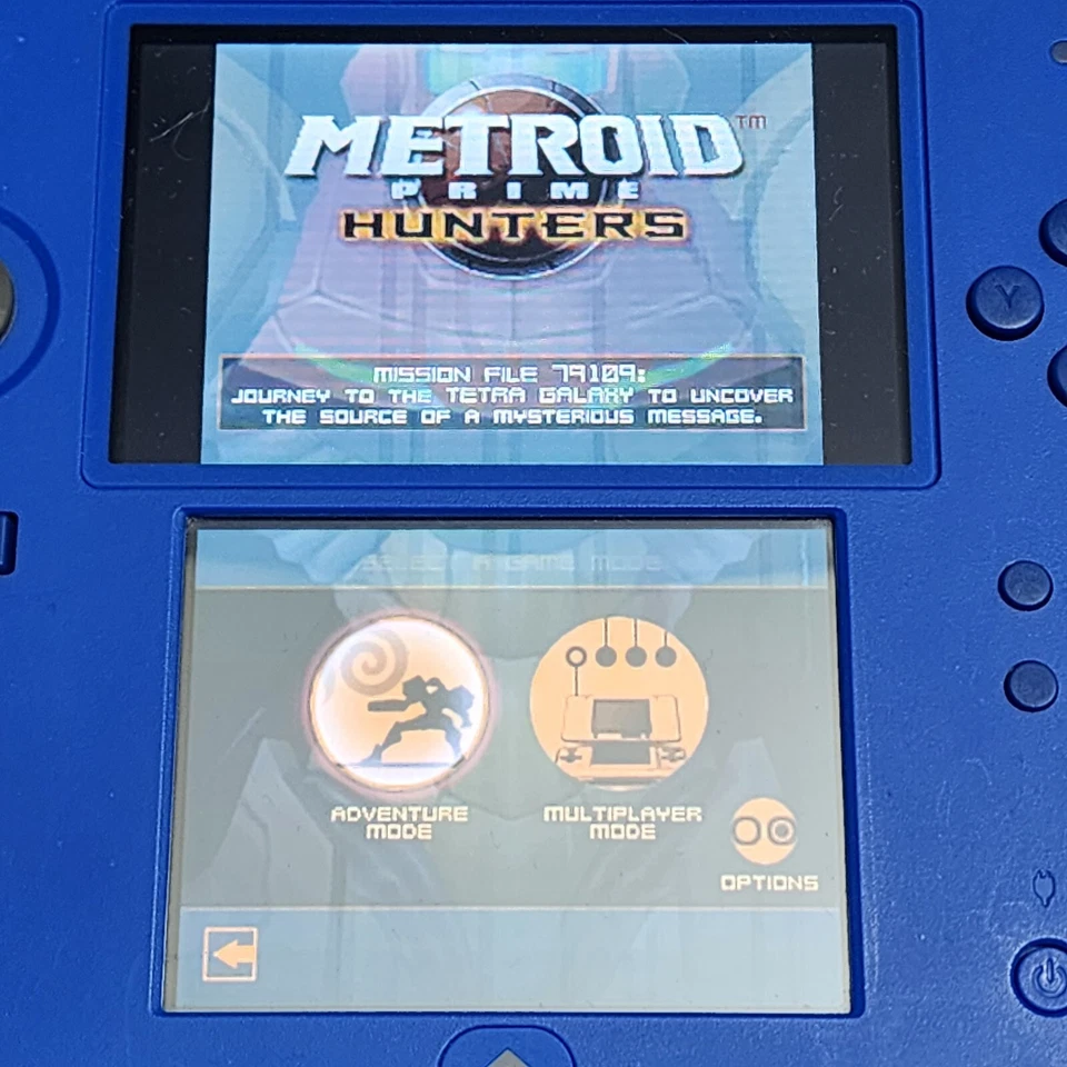 Metroid Prime Hunters Nintendo DS, UK PAL, 2006 Region Free, Tested Authentic  - Image 3 of 4