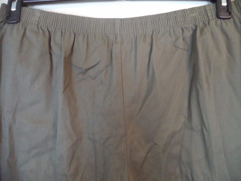 Pantalones elásticos para mujer Olive Classic Elements. Talla XL. 97 % algodón/3 % sp Foto 4 de 4