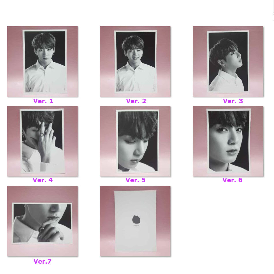 BTS The Wings Tour Official JUNGKOOK FACE PHOTO COLLECTION