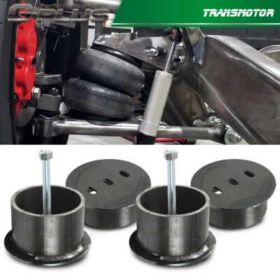 #ad Universal Front Air Ride Bag Brackets Kit Cups 4.5quot; OD Fit for Chevy Car Truck $70.69