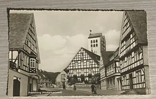Postcard RPPC Fredeburg Hochsauerland Germany