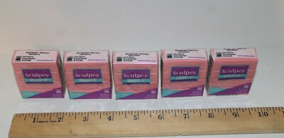 Polyform Oven Baked Clay - Sculpey III - 2 oz. - Dusty Rose - Lot of 5