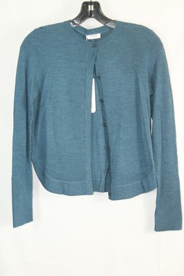 Akris.punto Womens Navy Buttoned Cardigan #2 $178