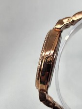 Michael Kor Women's Cinthia Rose Gold-Tone Watch MK3643 New Battery W Tag/Cover