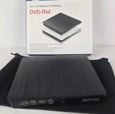 YOTUO External DVD Drive USB 3.0 Type C Drive Portable CD ROM Optical