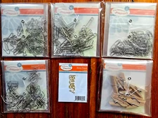 Choose from 6 styles of very FUN STAMPERS JOURNEY PAPERCLIP SETS, all NIP