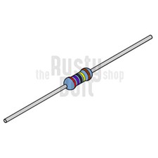 Resistors - 1/4 w 0.25 watt - 2.7M ohm - 1 Tolerance - Metal Film - New