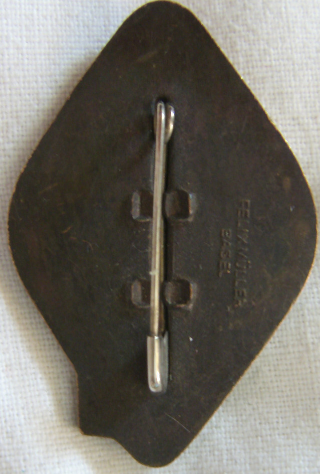 BG12492b - INSIGNE BADGE FASNACHT 1953 - SUISSE
