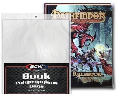 New (25 ct) BCW Book Storage Bags Poly Sleeves bags