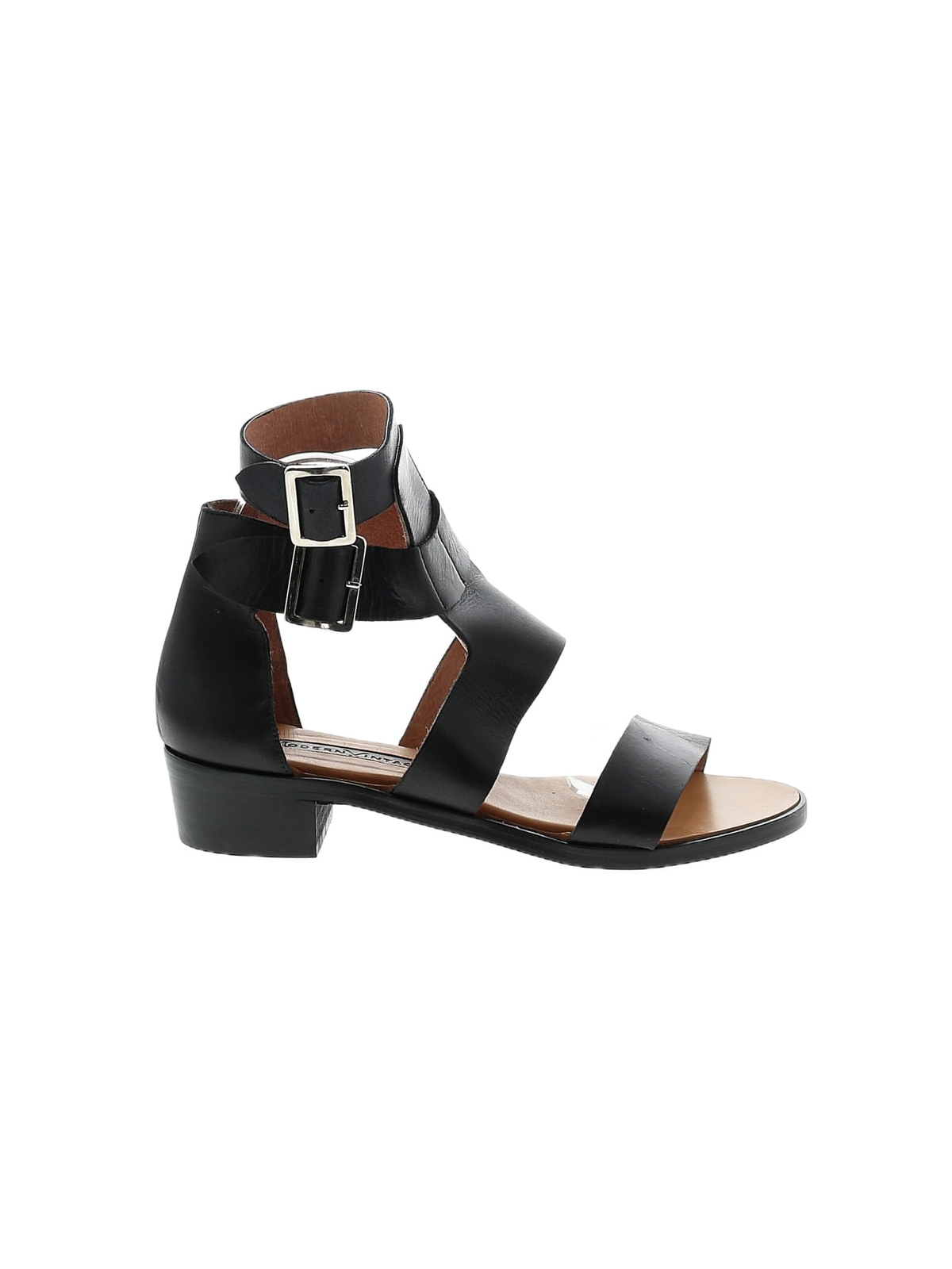 Modern Vintage Women Black Sandals 8.5 eBay