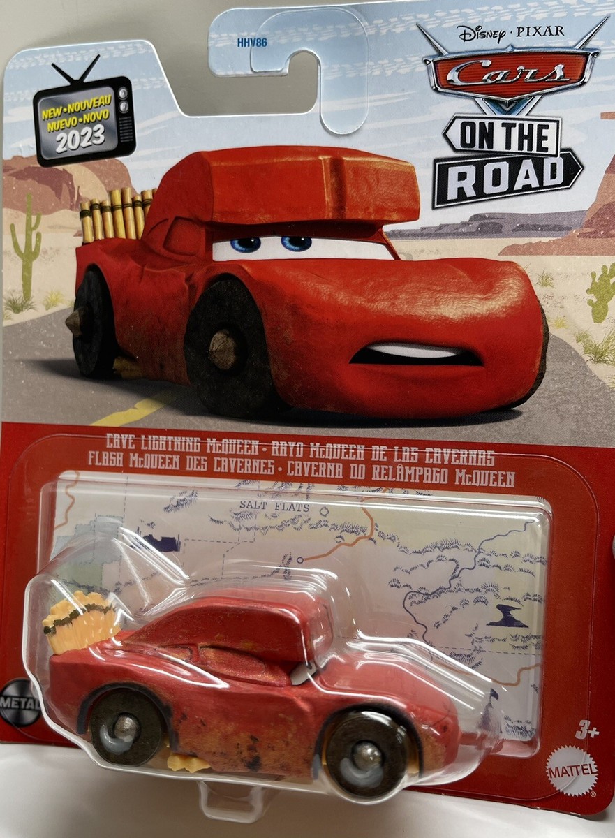 DISNEY PIXAR NEW FOR 2023 ON THE ROAD CAVE LIGHTNING MCQUEEN | eBay