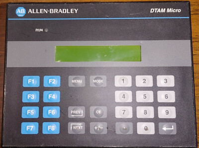 Allen-Bradley DTAM Micro 2707-M485P3 Operator Interface -- Used