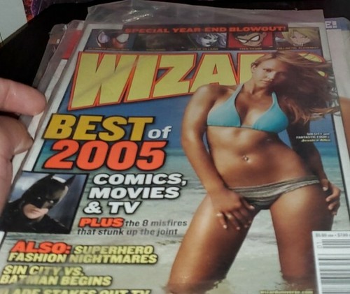 Wizard Magazine #171 Jessica Alba Bikini Cover SEXY HOT FHM RARE SEALED SIN CITY - Picture 2 of 3