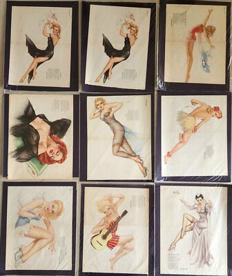 Vargas Varga 1940's Esquire Magazine Pinup Girls Collection! | eBay