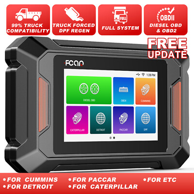 Fcar F803 Heavy Duty Truck Diesel Diagnostic Scanner DPF Regen for Caterpillar