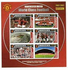 Grenada - 2002 - Manchester United WFC - Sheet Of 6 - MNH