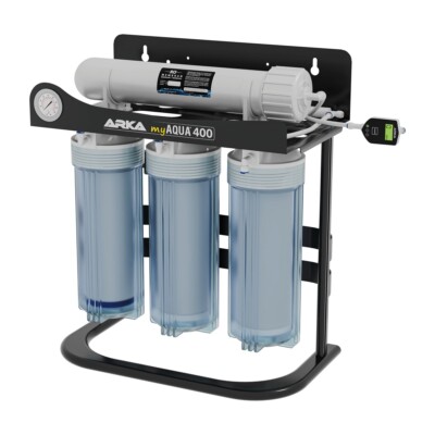 ARKA myAqua 400 Umkehrosmoseanlage mit Druckerhöhung (400L/Tag)