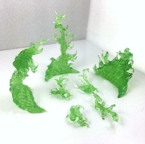Figura de acción D-Art efecto ardiente llama para Kamen Rider Figma Gundam Hot Toys - Imagen 3 de 5