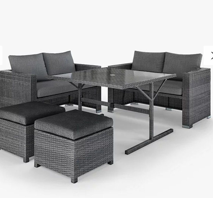 JOHN LEWIS ALORA CUBE 6SEAT DINING TABLE eBay