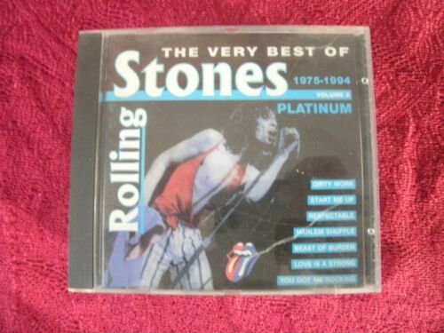 Rolling Stones - The Very Best Of 1975-1994 Vol.2 Platinum (CD) . FREE UK P+P .. - Afbeelding 1 van 2