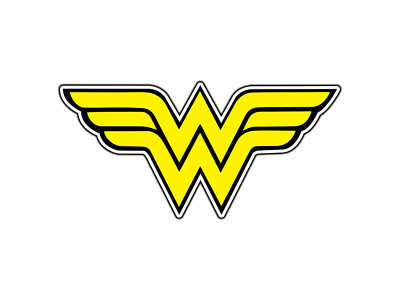 Wonder Woman Logo #1 Sticker Waterproof Vinyl Decal Die-Cut Laptop Car
