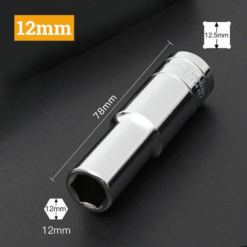 1/2" Drive 6 Point Shallow & Deep Metric Socket 8mm-32mm Standard Sockets Cr-v - Picture 31 of 47