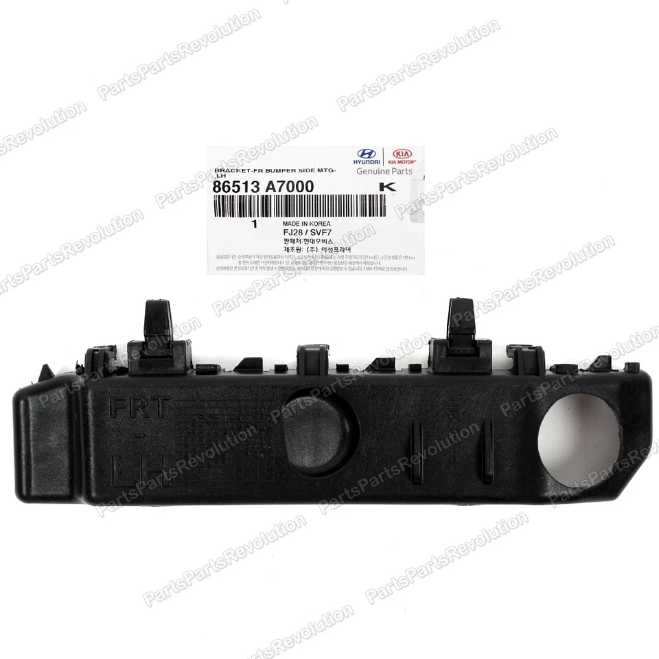 Soporte de parachoques delantero izquierdo 86513A7000 para Kia Forte Forte5 Forte Koup 14-18 Foto 3 de 4