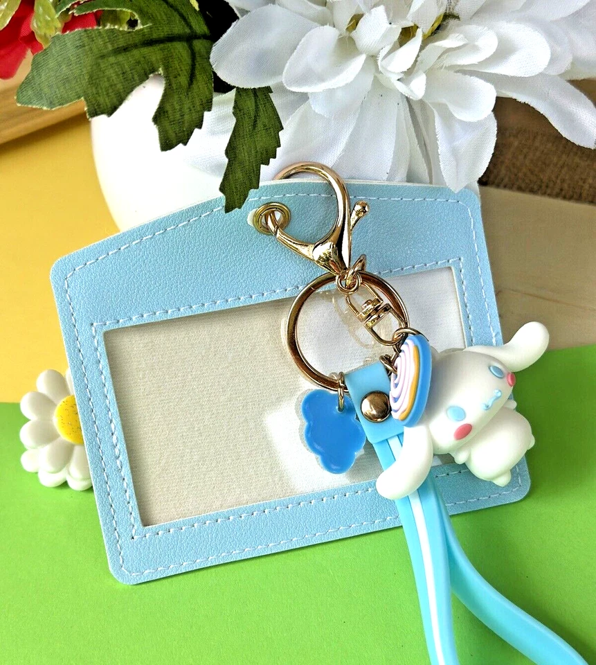 Hello Kitty Friends Cinnamaroll 3D Llavero Identificación Insignia Etiqueta Set de 2 Foto 4 de 4