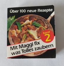 Maggi Mini, mit Maggi fix was Tolles zaubern mini Rezeptheft, über 100 Rezepte